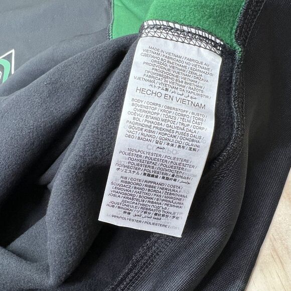 NEW DAMAGED XXL New York Jets Nike Color Block Fleece Pullover Hoodie Green - Picture 7 of 14